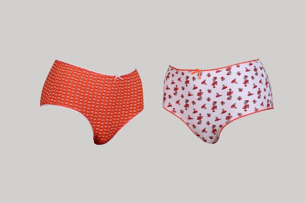 Printed Twins Midi
