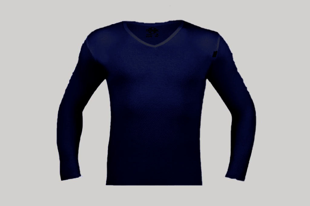 Stretch Long Sleeve Navy