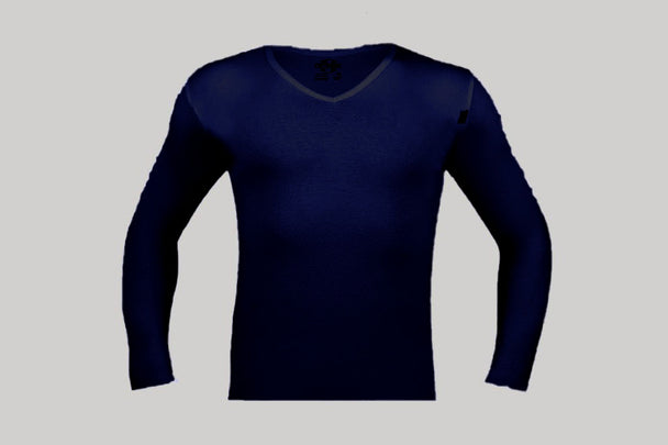Stretch Long Sleeve Navy