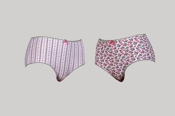 Printed Twins Midi